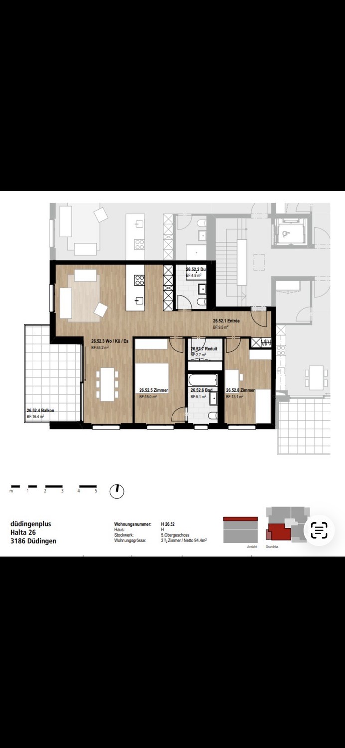 3 ½ rooms apartment, photo 1 of 7