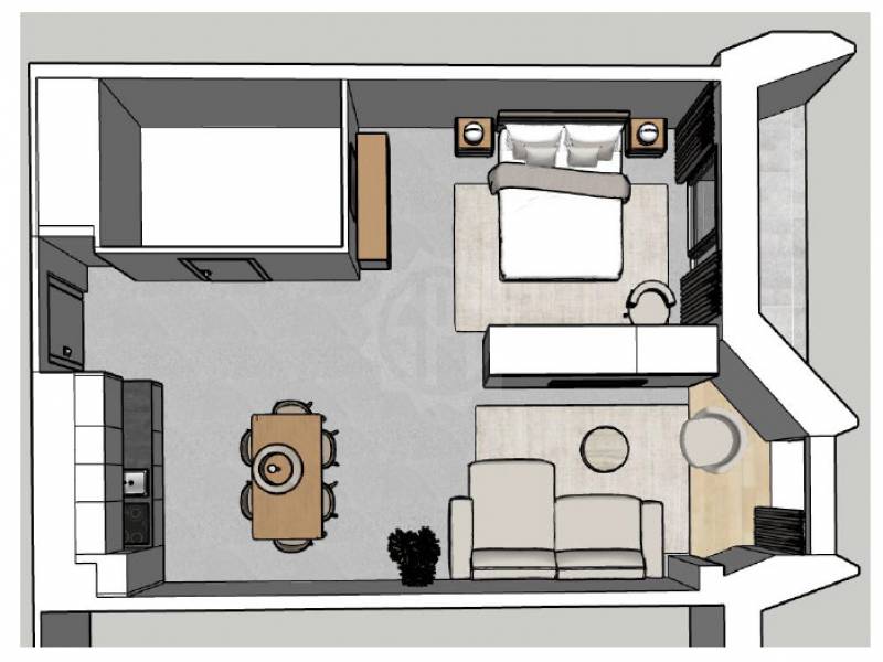 3 ½ rooms apartment