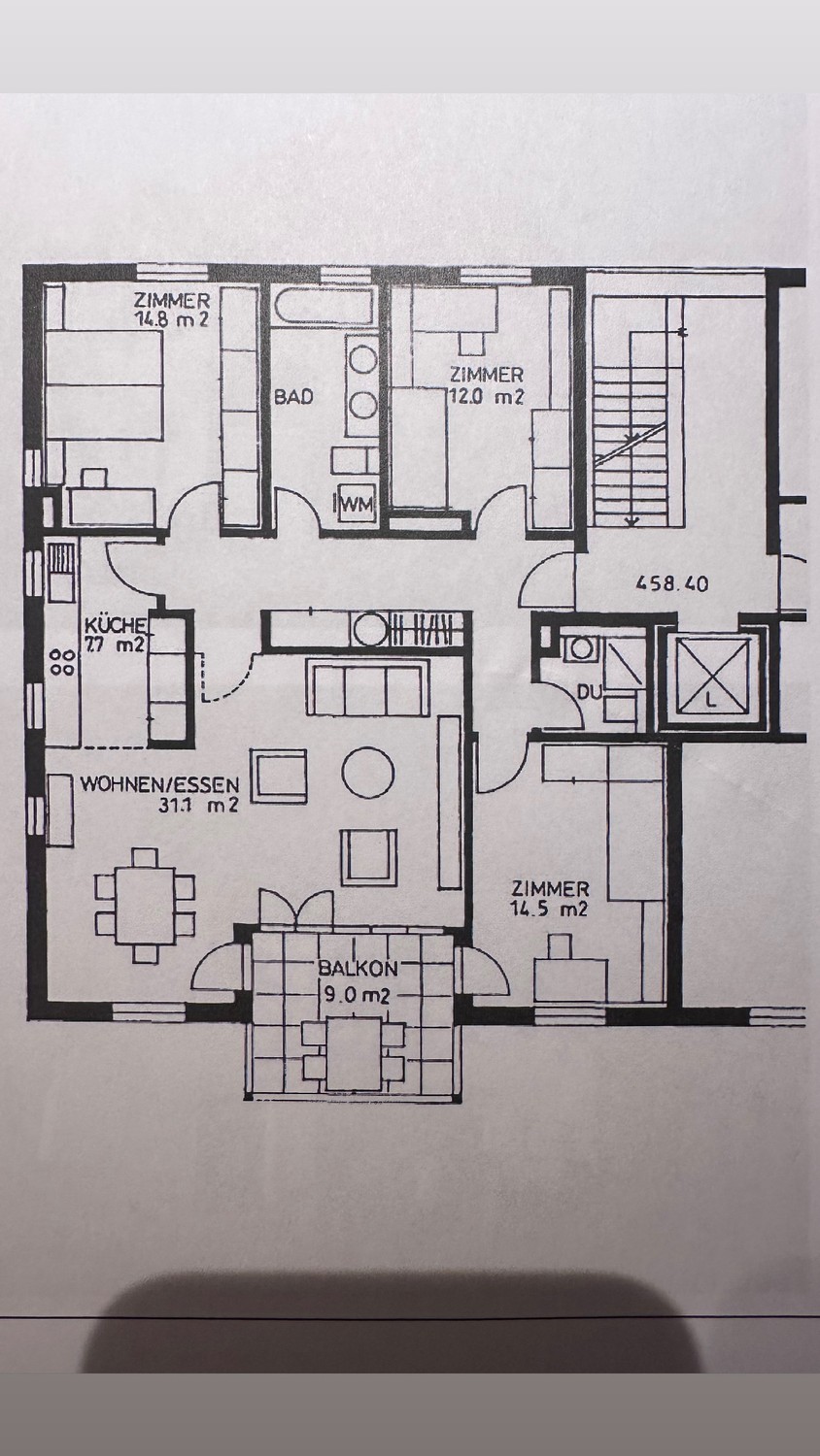4 ½ rooms apartment, photo 10 of 10