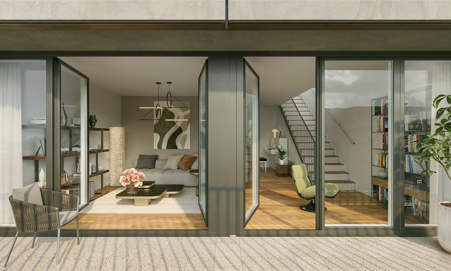 4 ½ pièces appartement mansardé