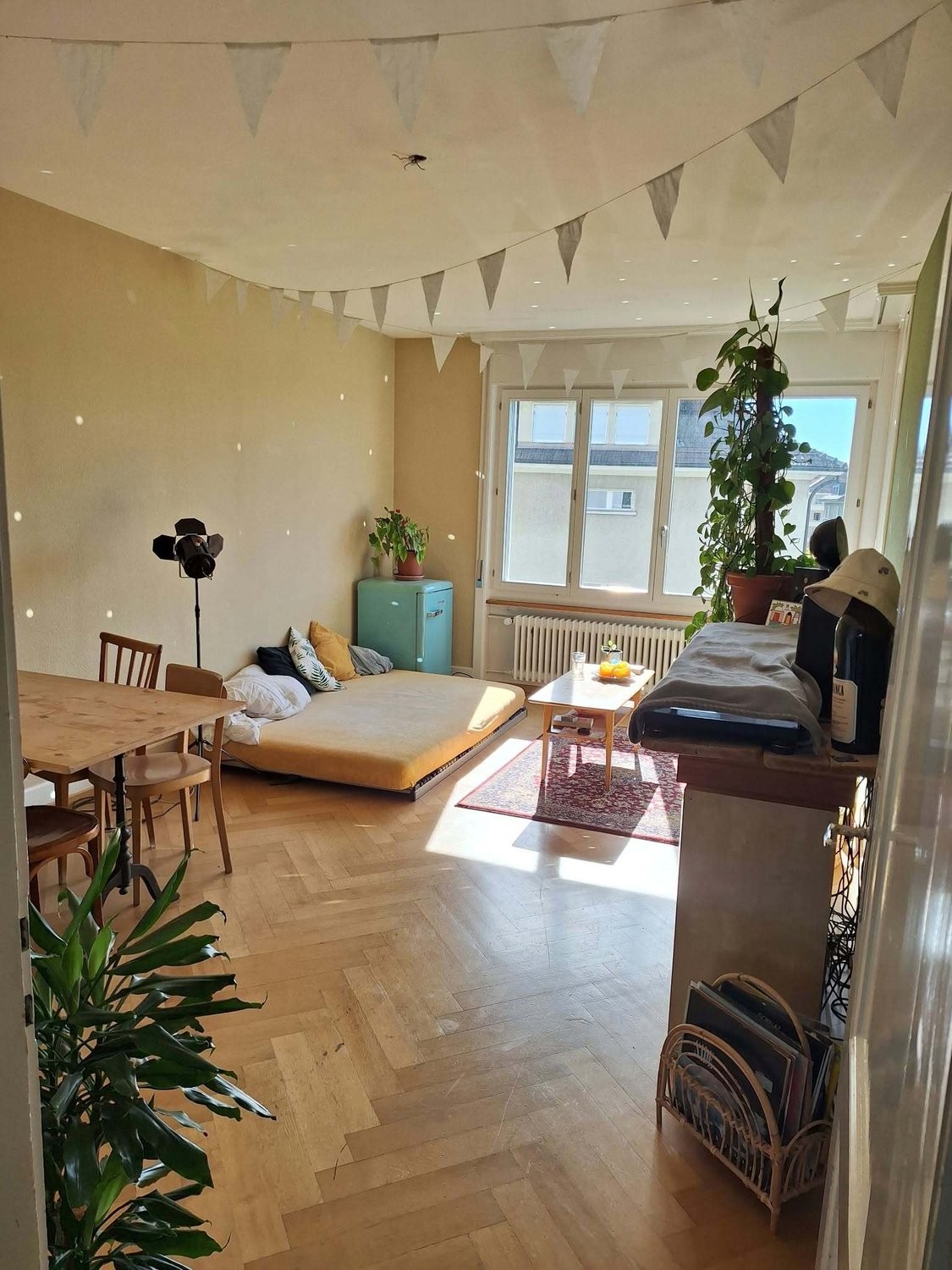 2 rooms furnished flat