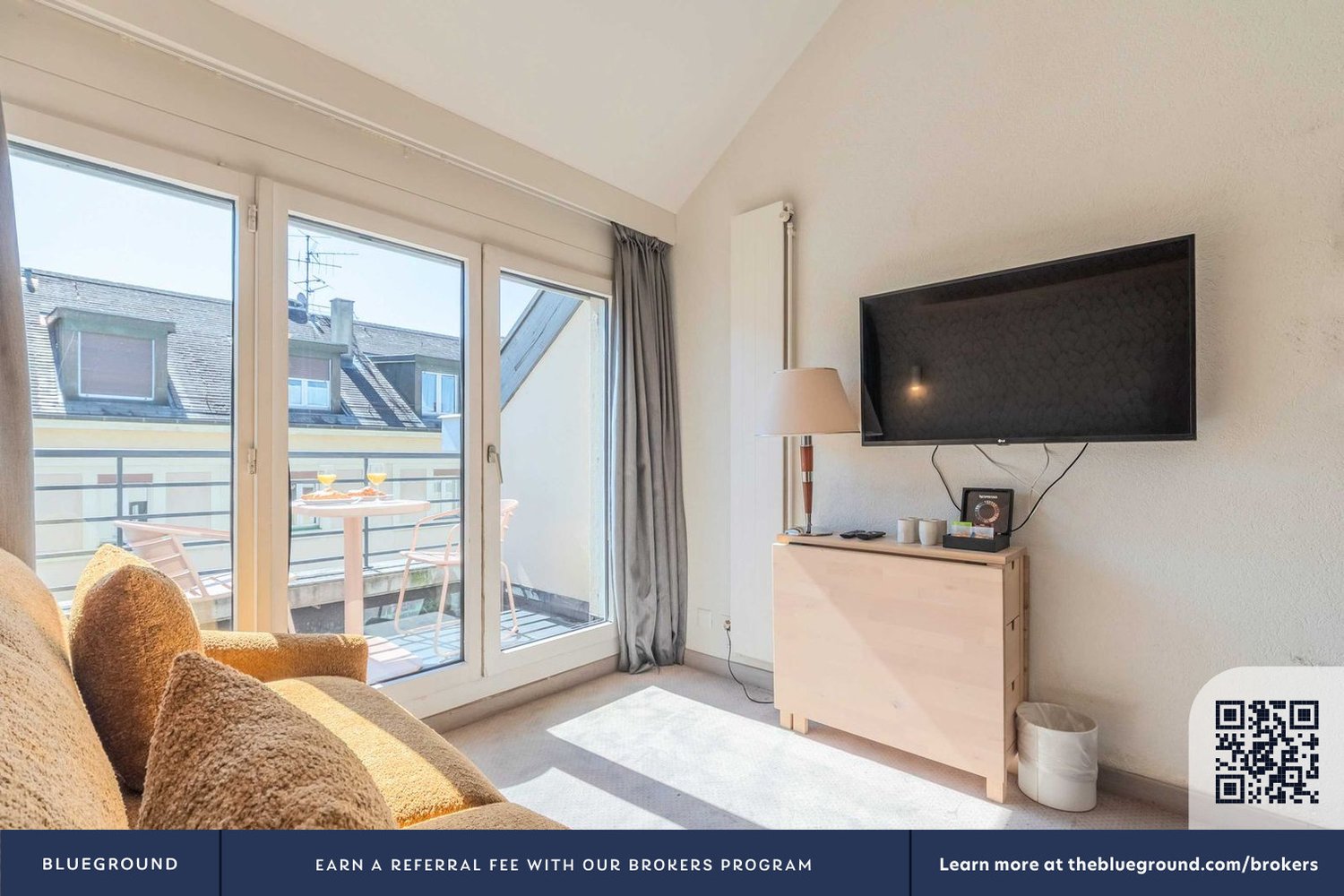 1 pièce appartement meublé