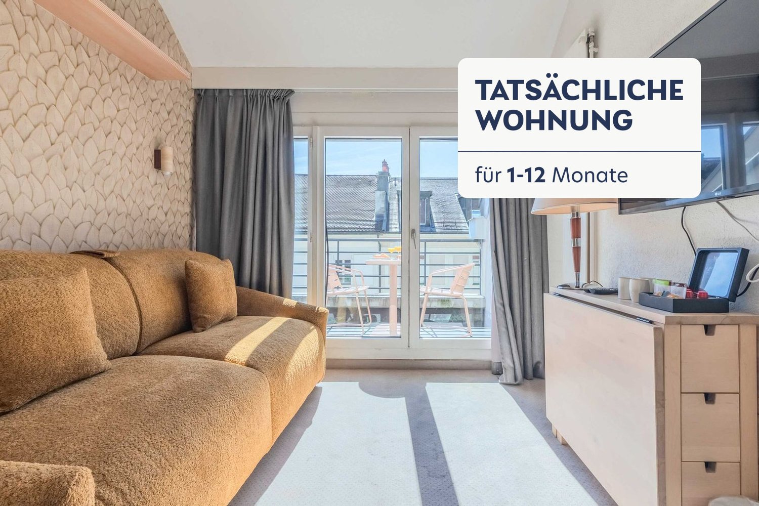 1 pièce appartement meublé