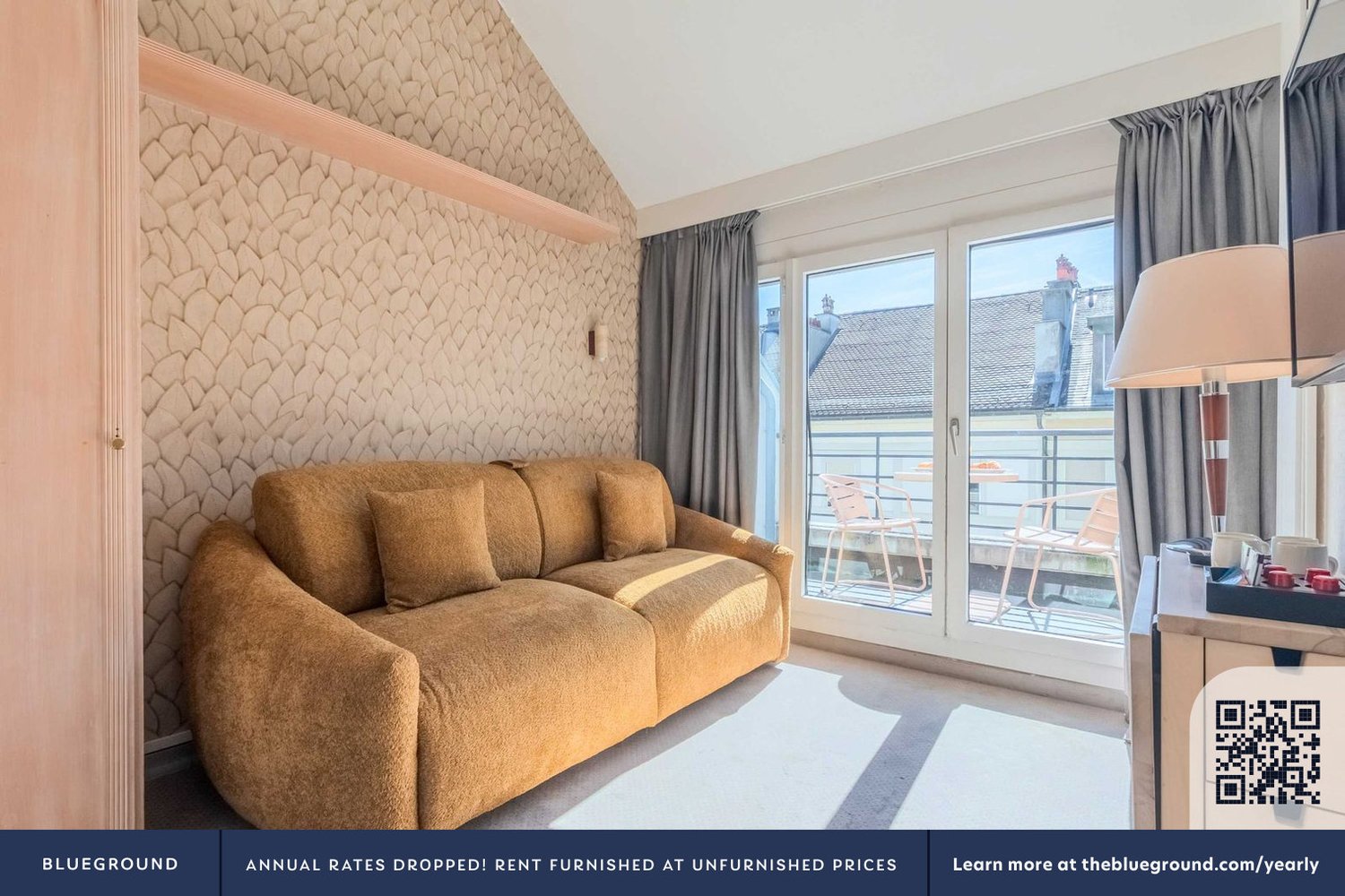 1 pièce appartement meublé