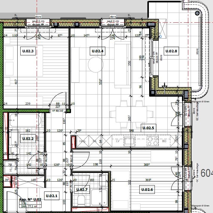 Appartamento di 3 ½ locali
