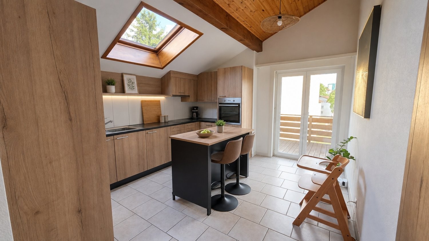 Attico di 3 ½ locali