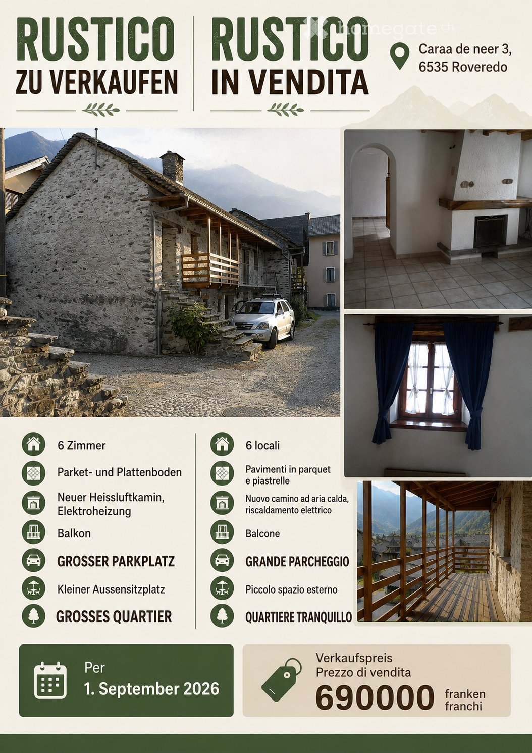 Maison individuelle de 6 pièces