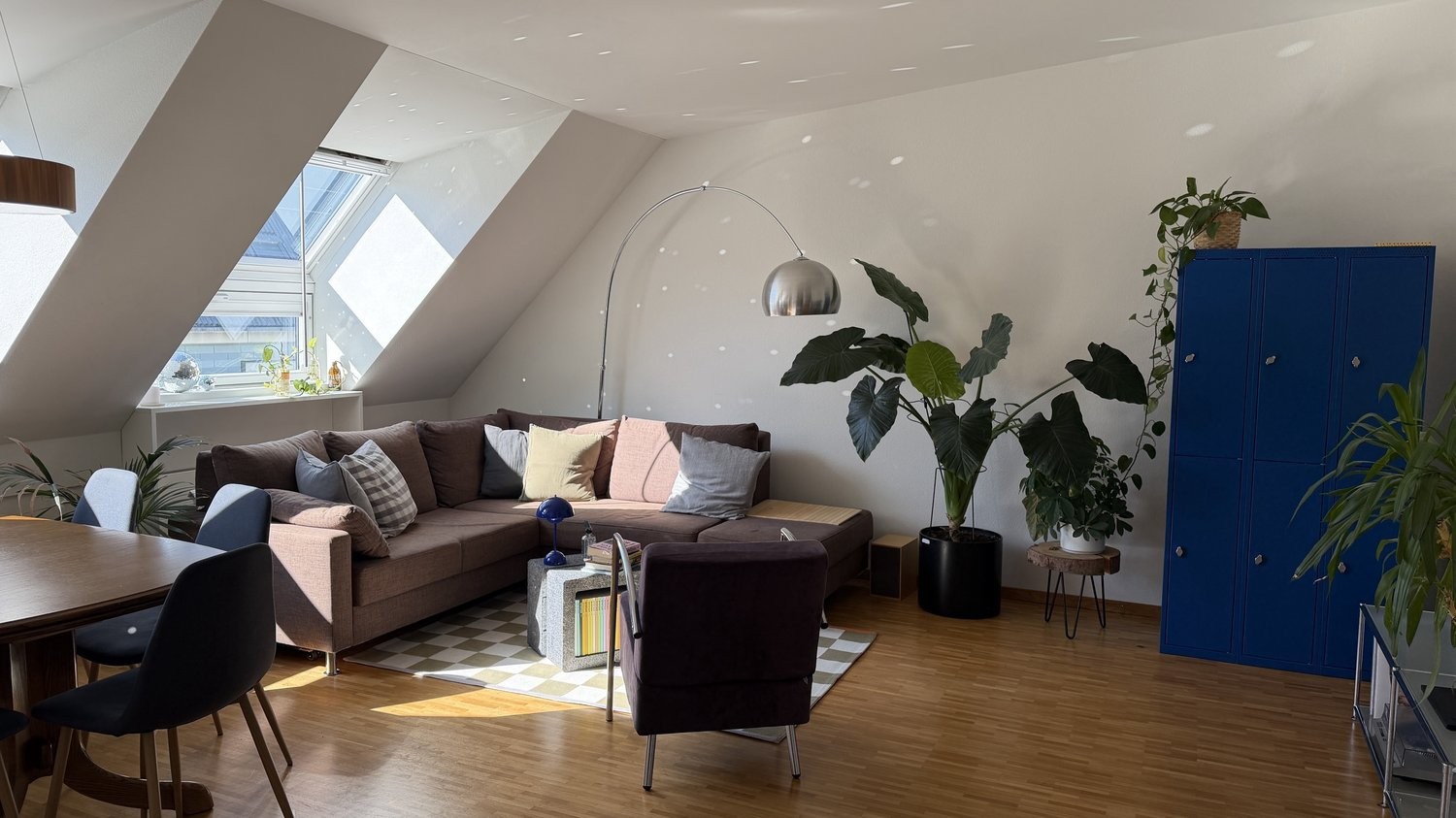 3 rooms furnished flat