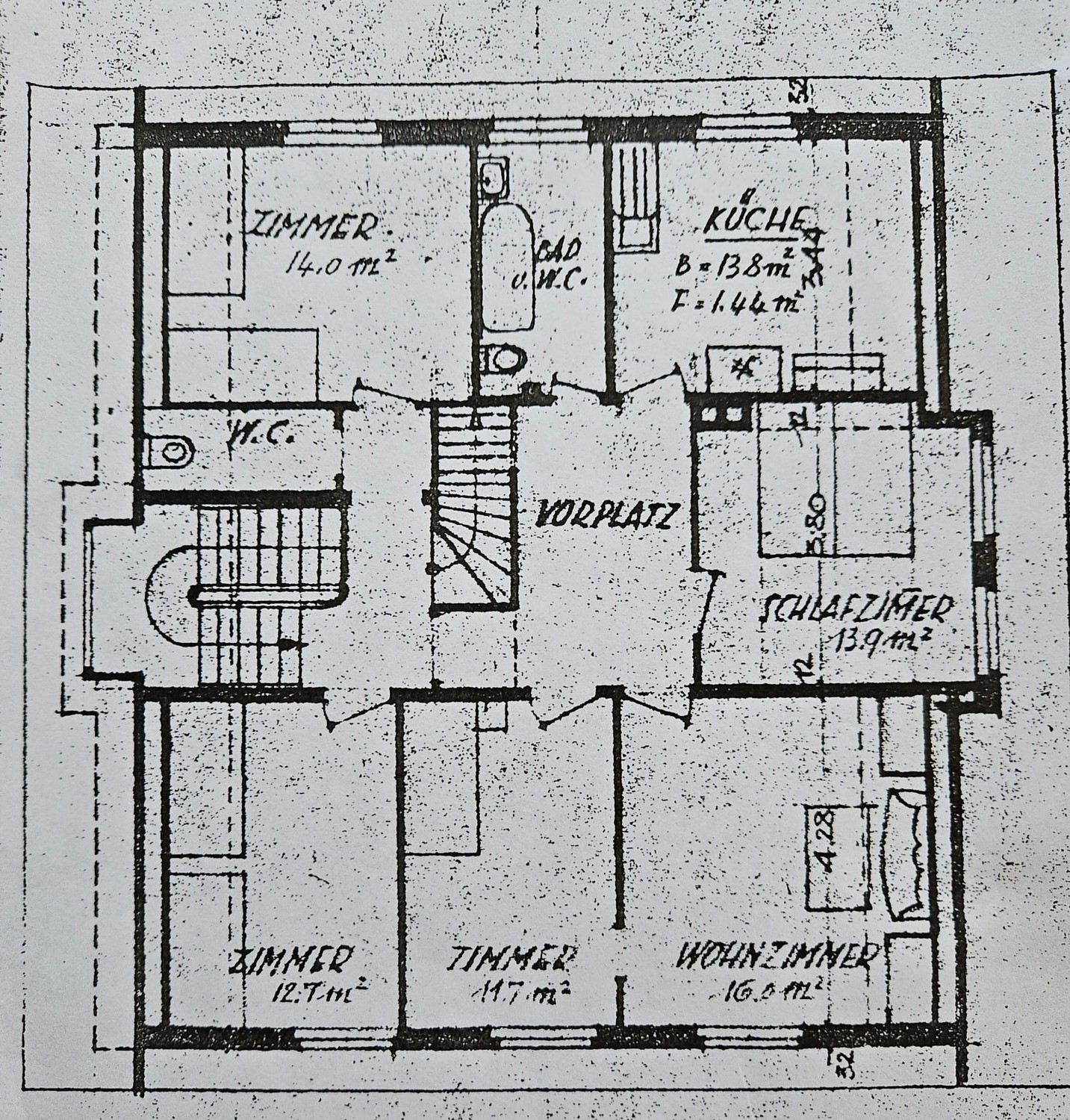 5 rooms apartment