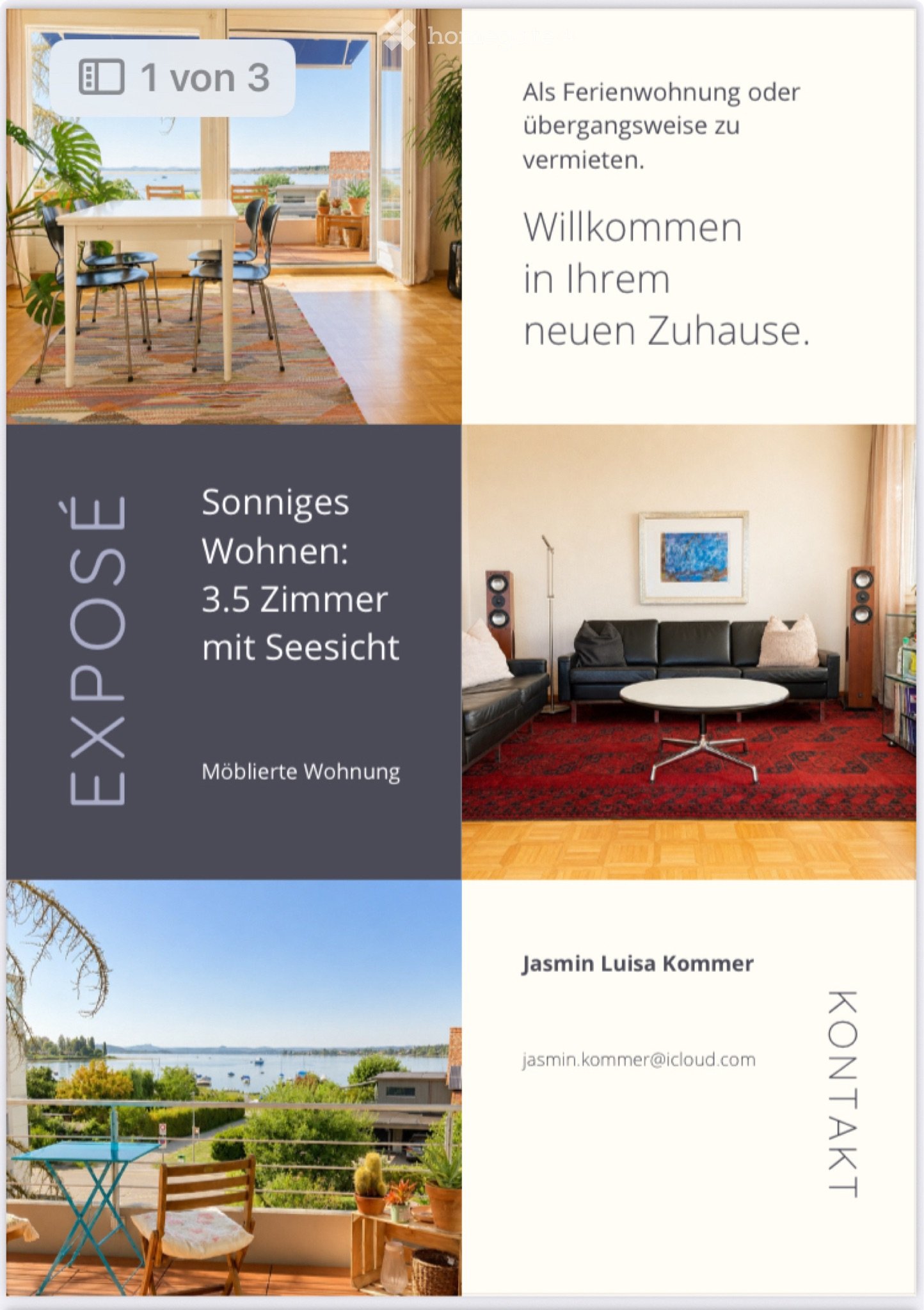 3 rooms apartment