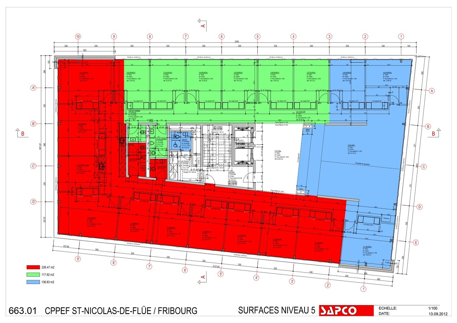 226m² office, photo 1 of 2