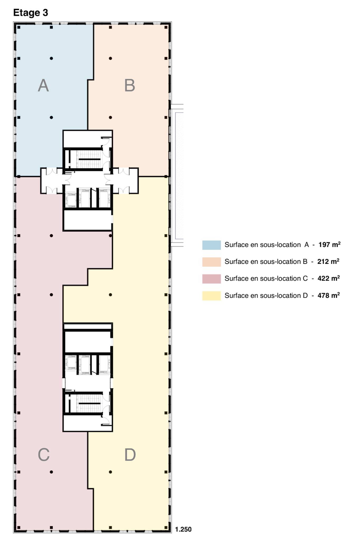 422m² ufficio