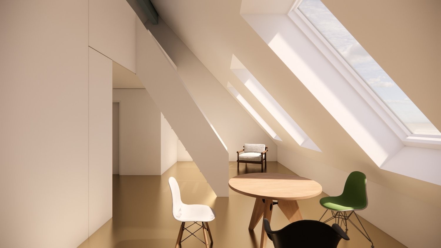 1 ½ rooms roof flat, photo 4 of 4