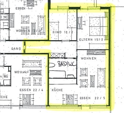 3 ½ rooms apartment