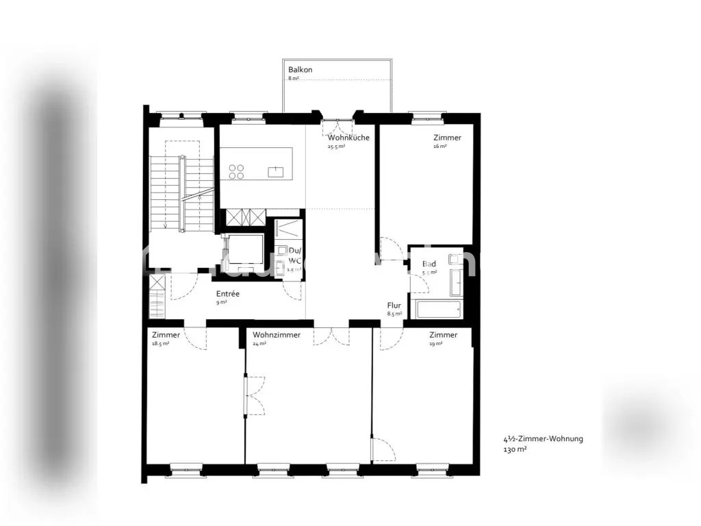 4 ½ rooms apartment, photo 1 of 10