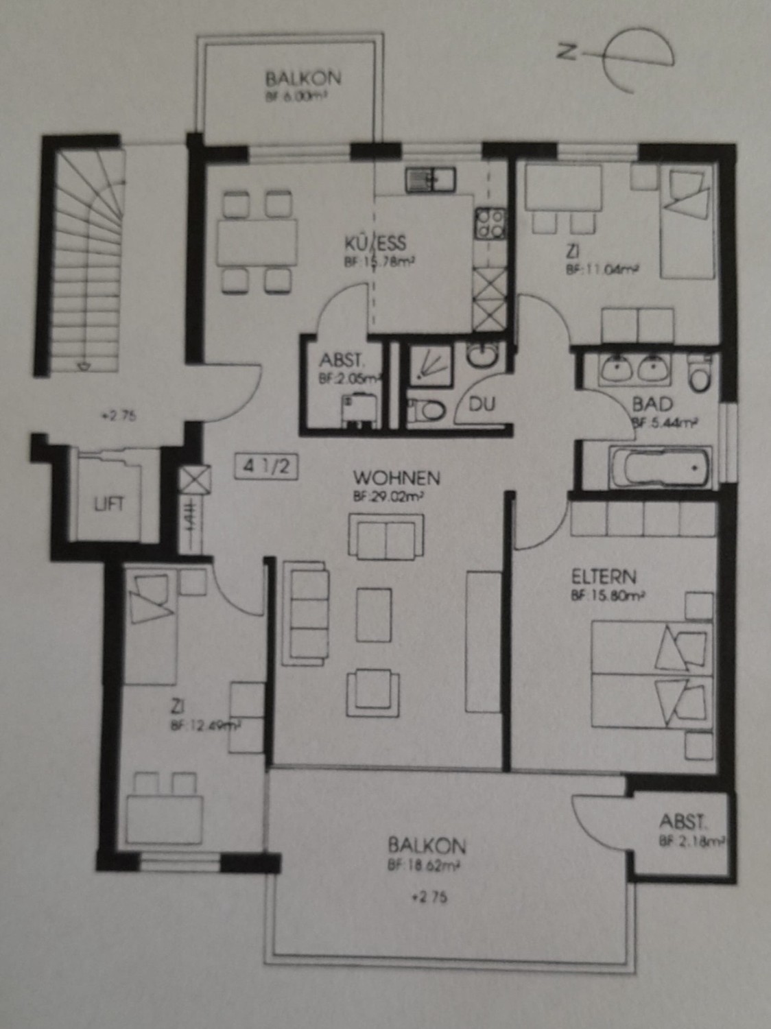 4 ½ rooms apartment, photo 10 of 10
