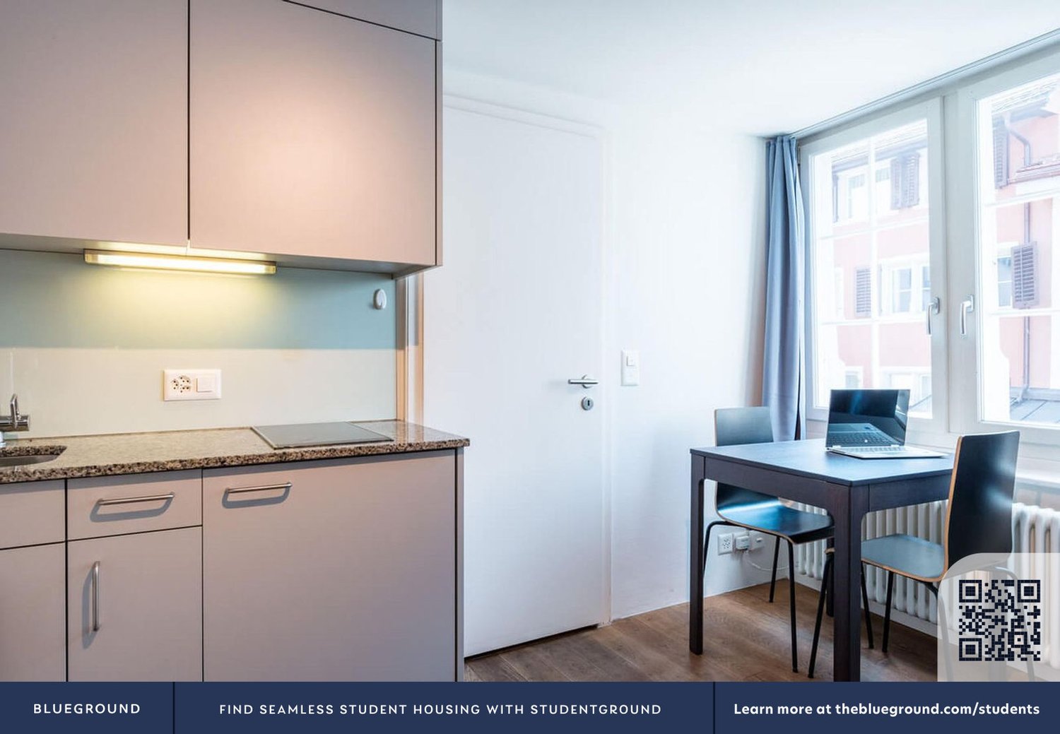 2 room furnished flat