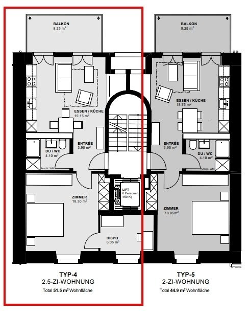 3 ½ room apartment