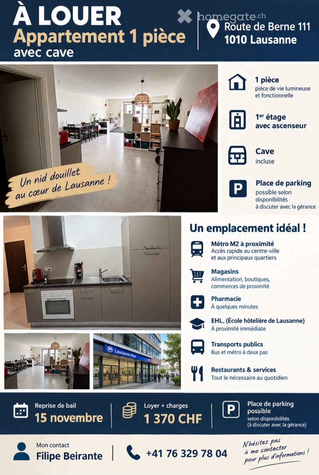 2 room apartment
