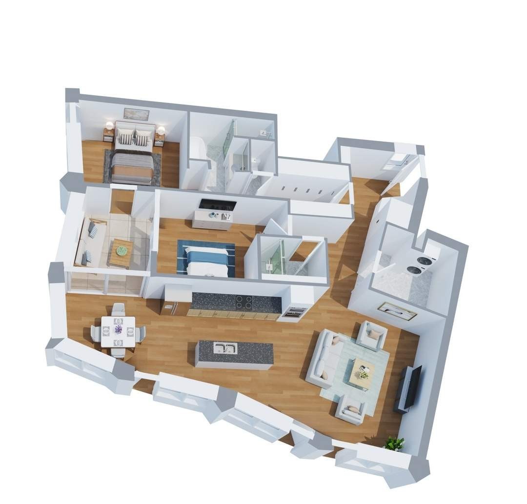 Appartement de 3 ½ pièces