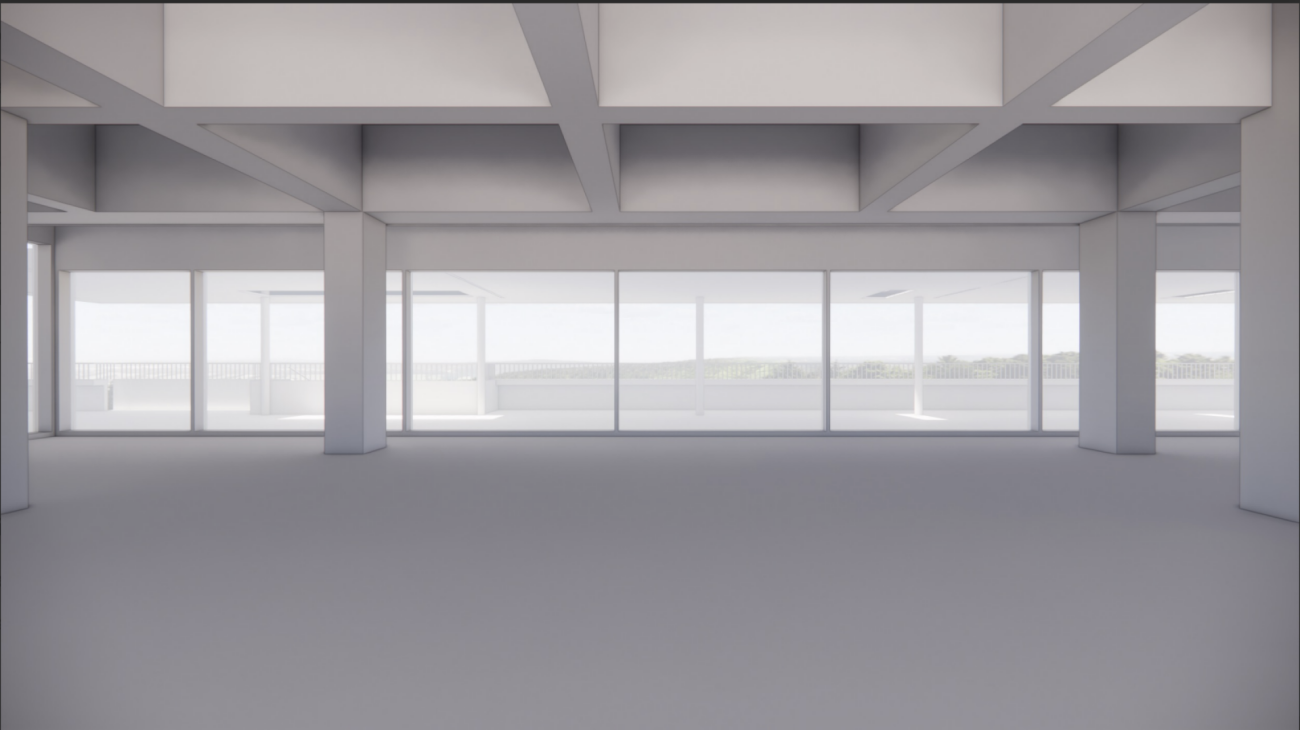 427m² office