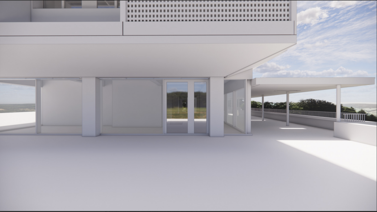 427m² office