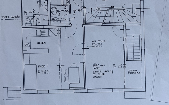 43m² commerciale