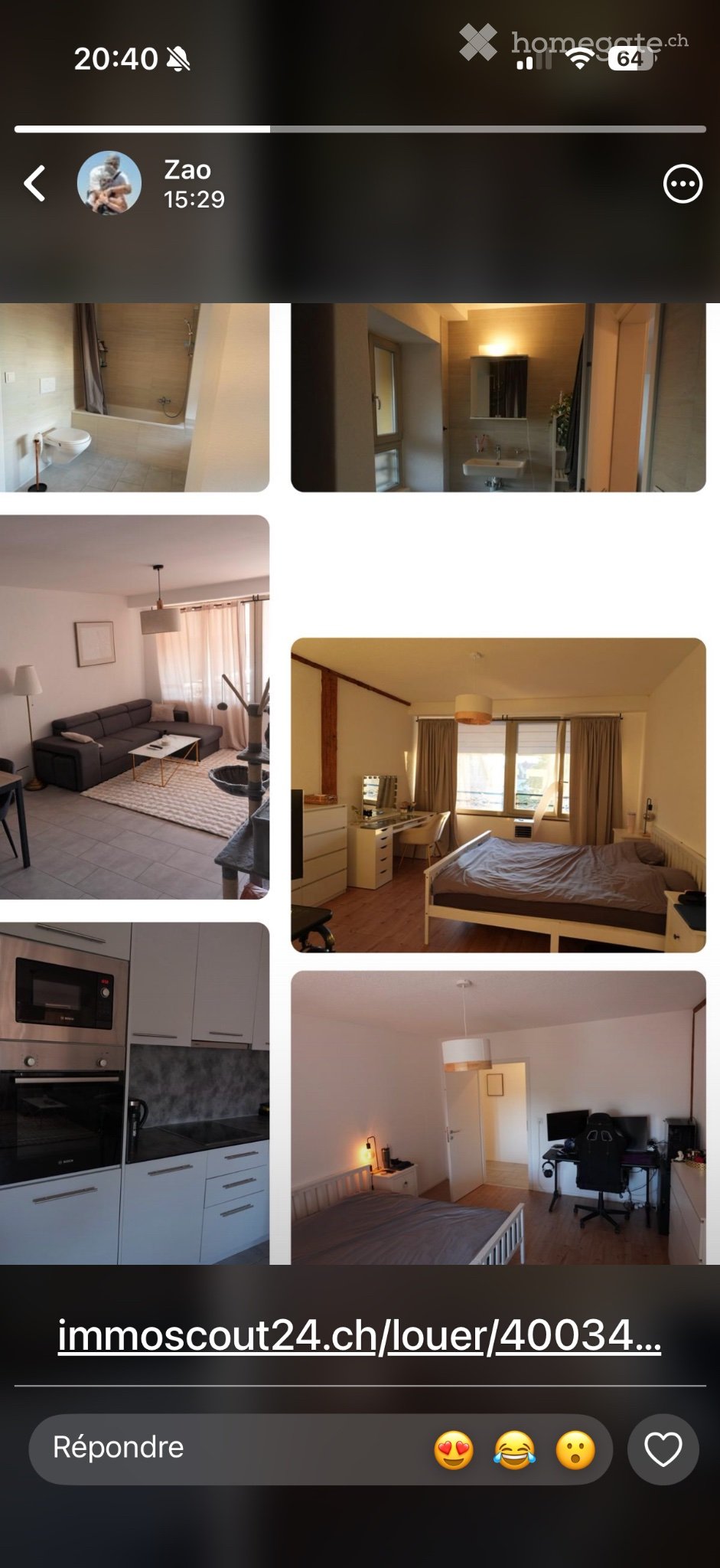 2 rooms apartment, photo 2 of 2