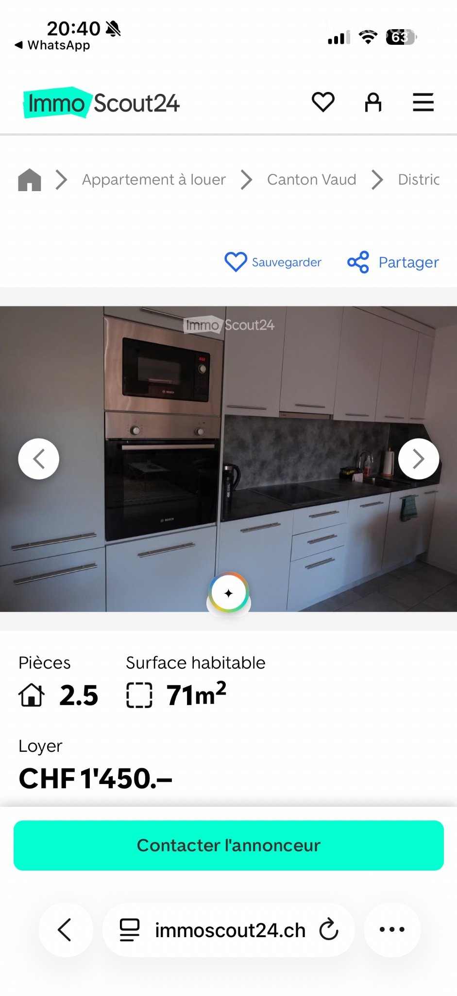 2 rooms apartment, photo 1 of 2