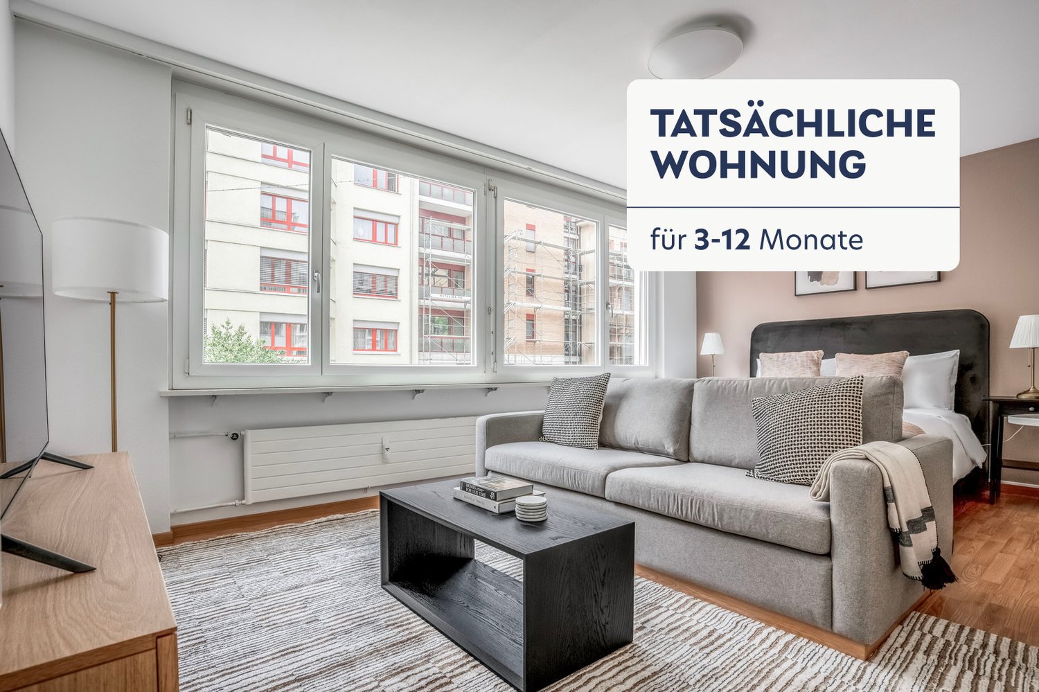 1 room furnished flat, photo 1 of 10