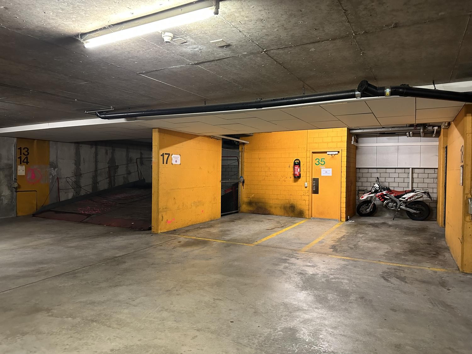 Underground slot