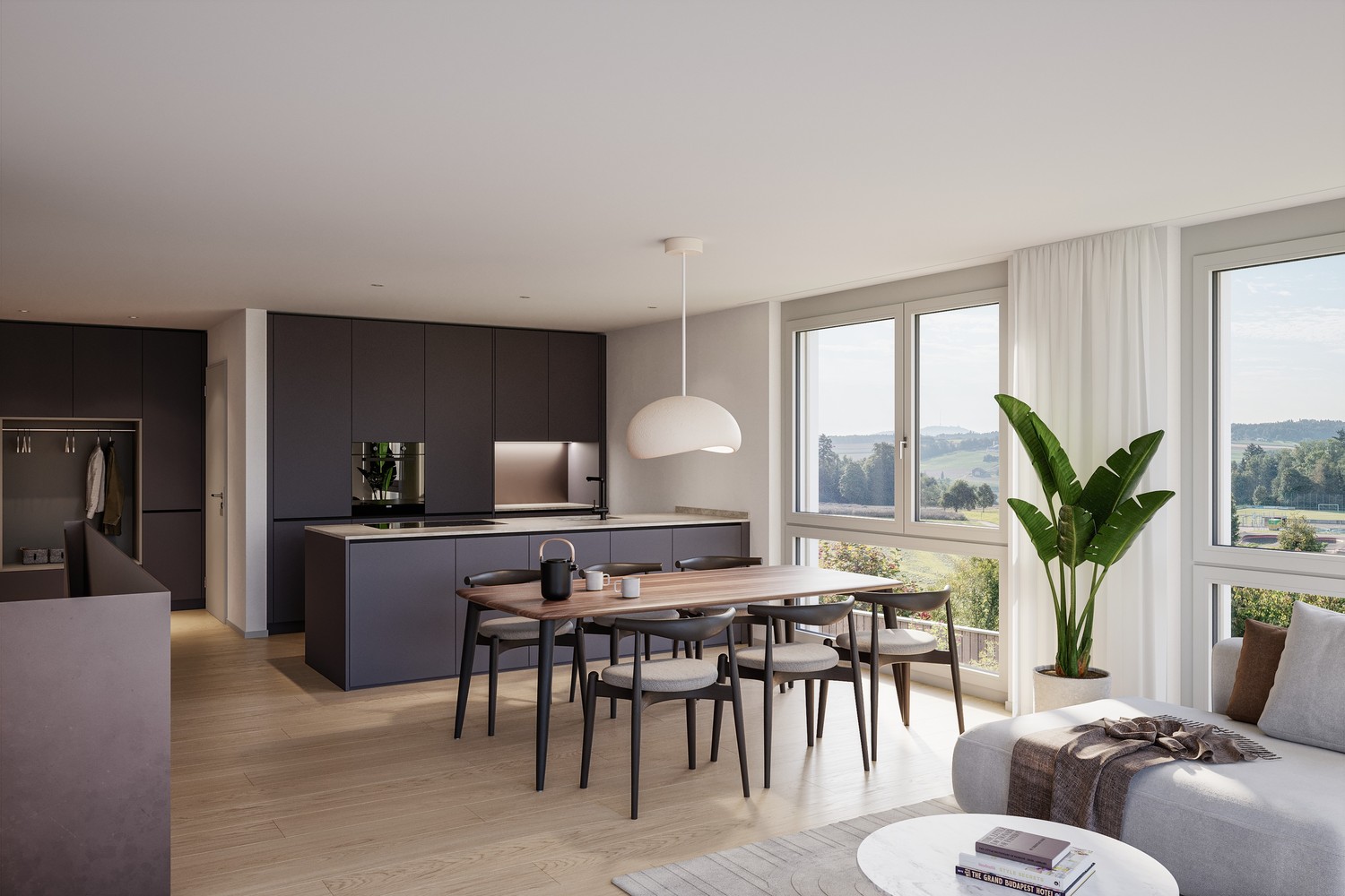 3 ½ pièces appartement avec terrasse, photo 4 sur 8