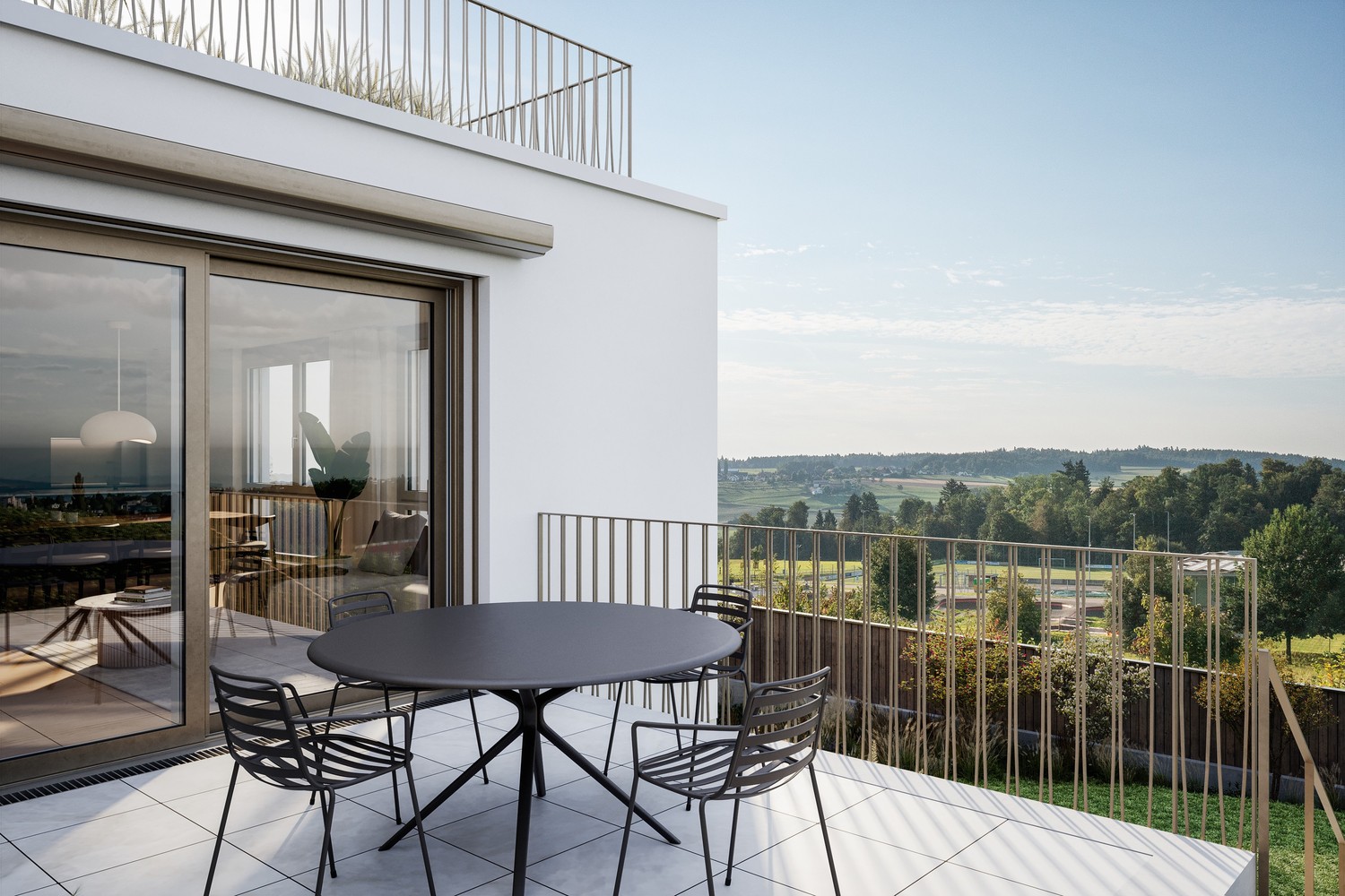 3 ½ pièces appartement avec terrasse, photo 5 sur 8