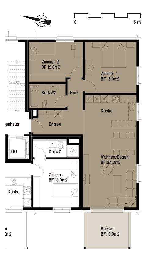 3 ½ rooms apartment, photo 7 of 8