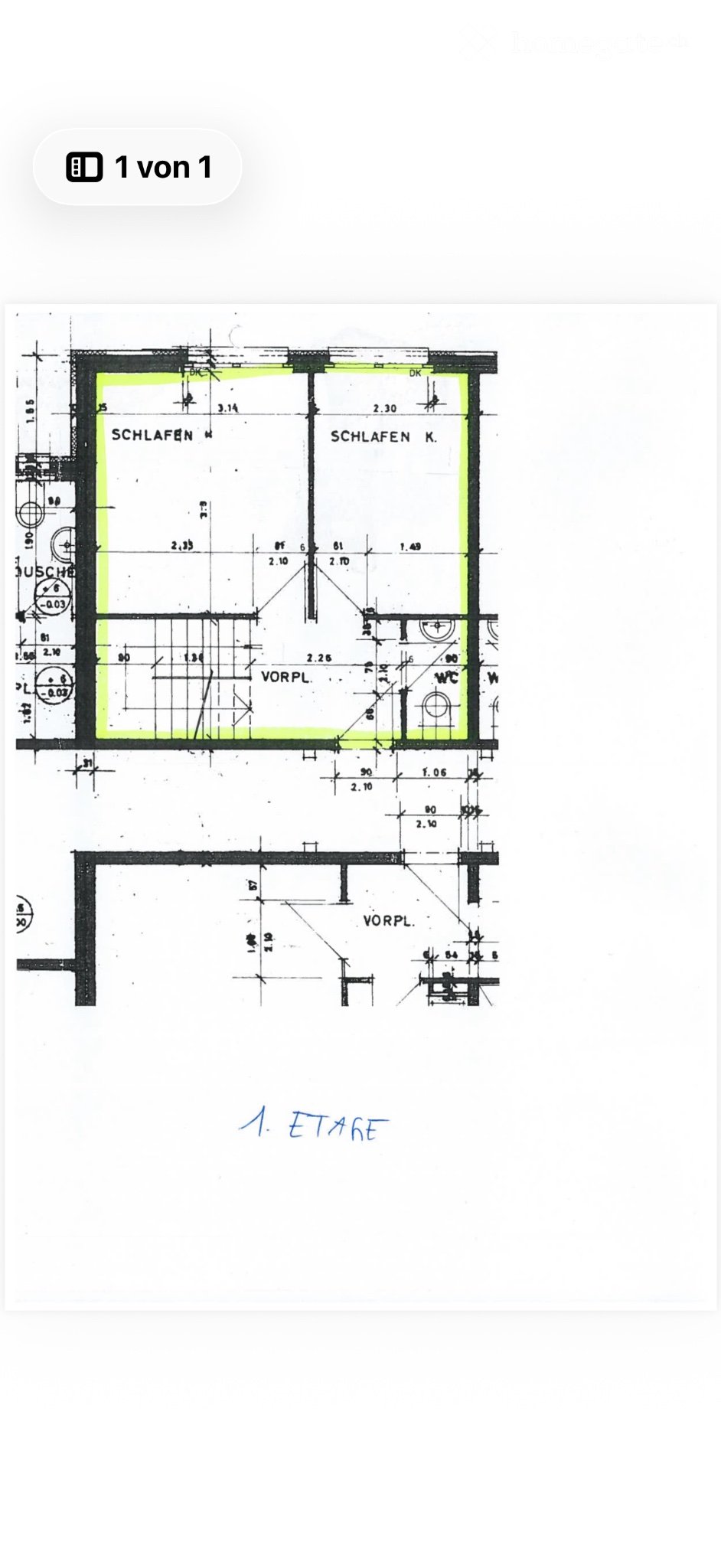 4 rooms apartment, photo 4 of 5