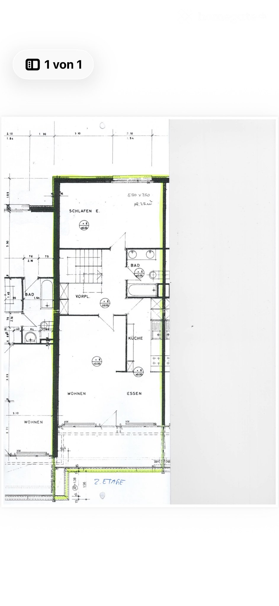 4 rooms apartment, photo 5 of 5