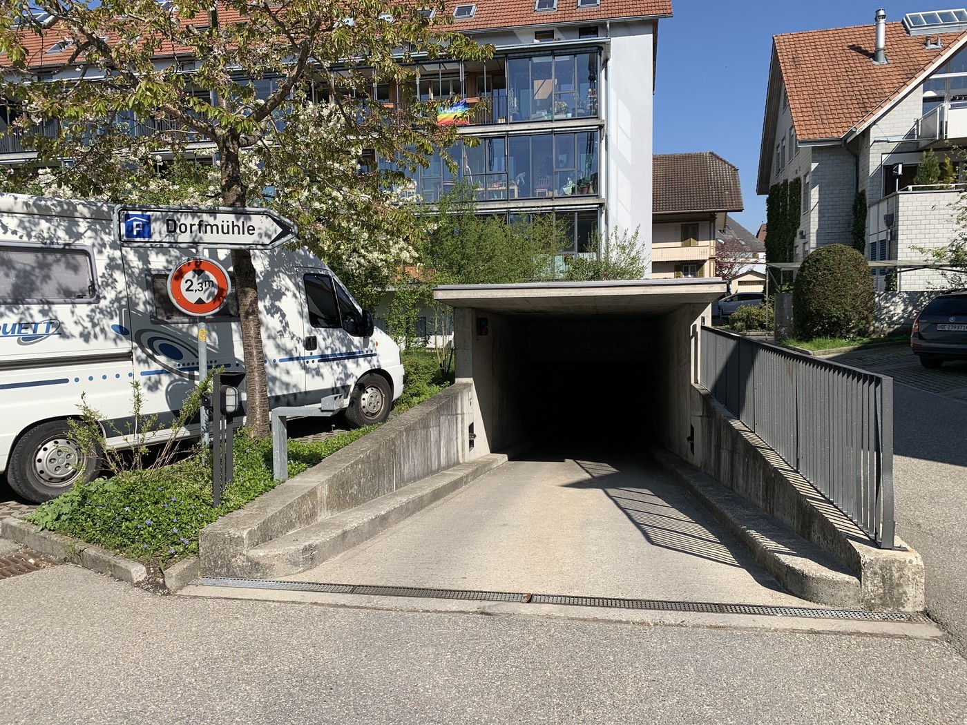 12m² posto auto sotterraneo