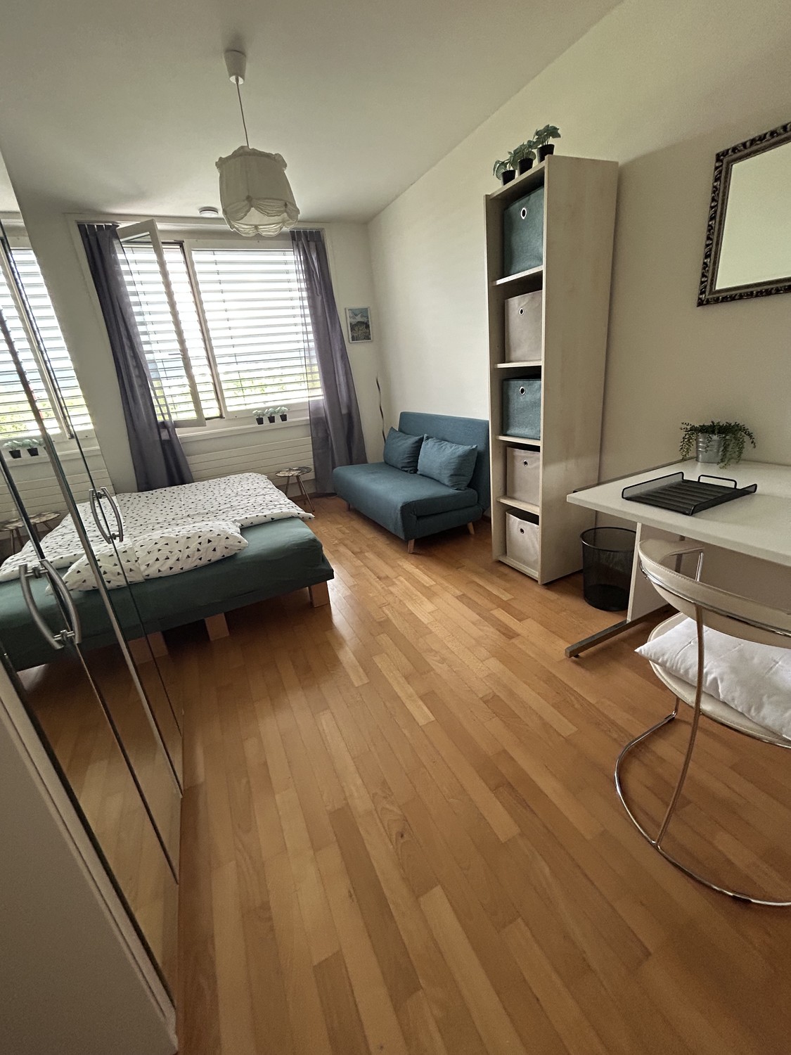 Chambre dans un appartement partagé