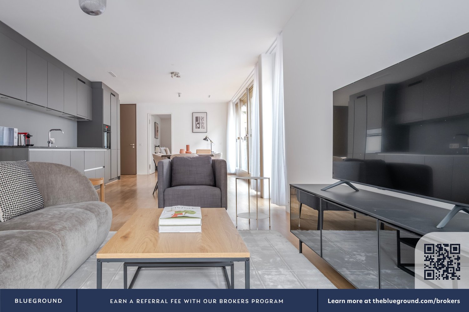 3 ½ pièces appartement meublé