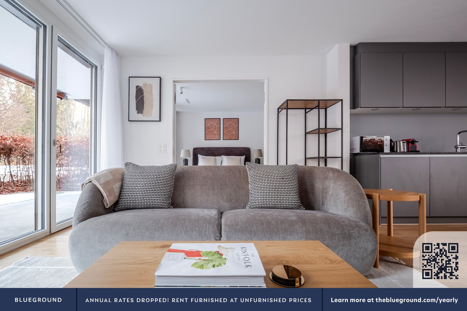 3 ½ pièces appartement meublé
