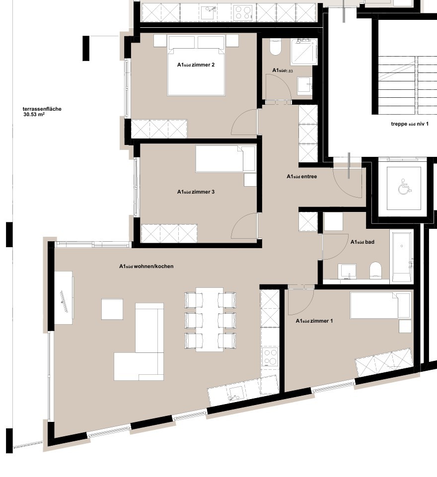 4 ½ rooms apartment