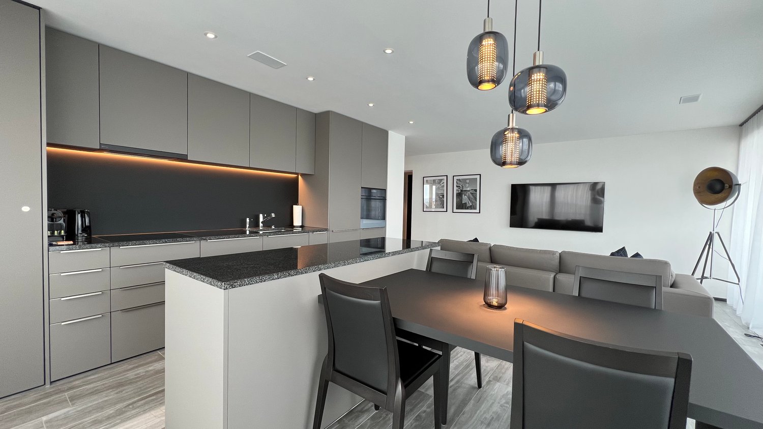2 ½ rooms furnished flat