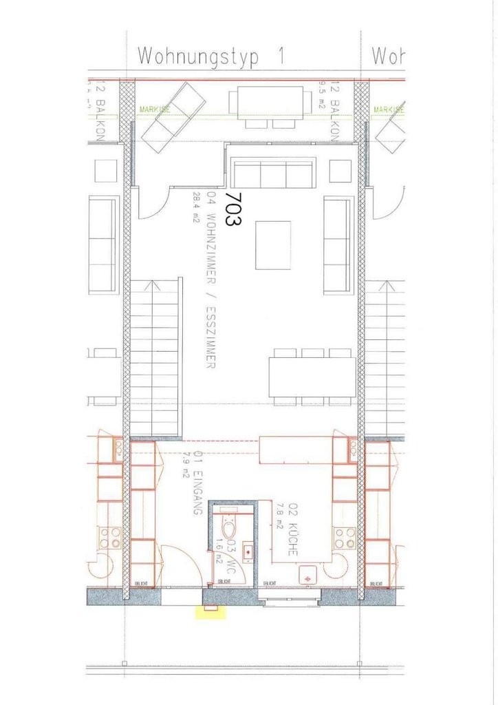 4 rooms duplex