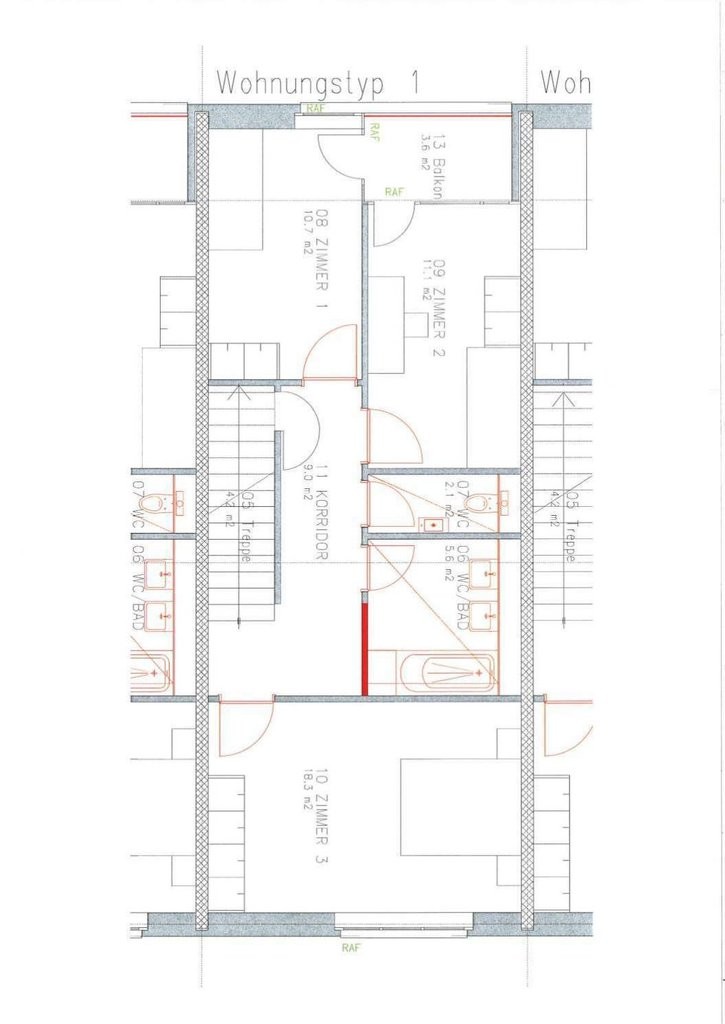 4 rooms duplex