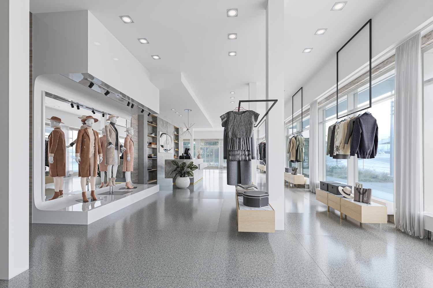 170m² shop