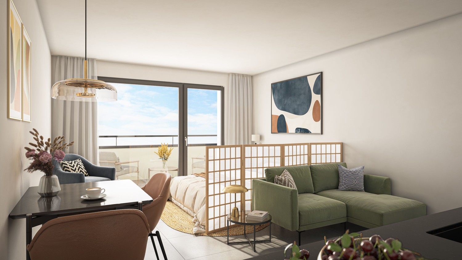 1 room apartment