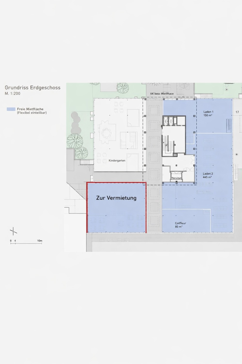212-212m² living / commercial building