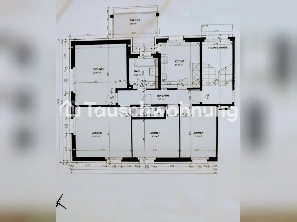 4 ½ rooms apartment, photo 3 of 10