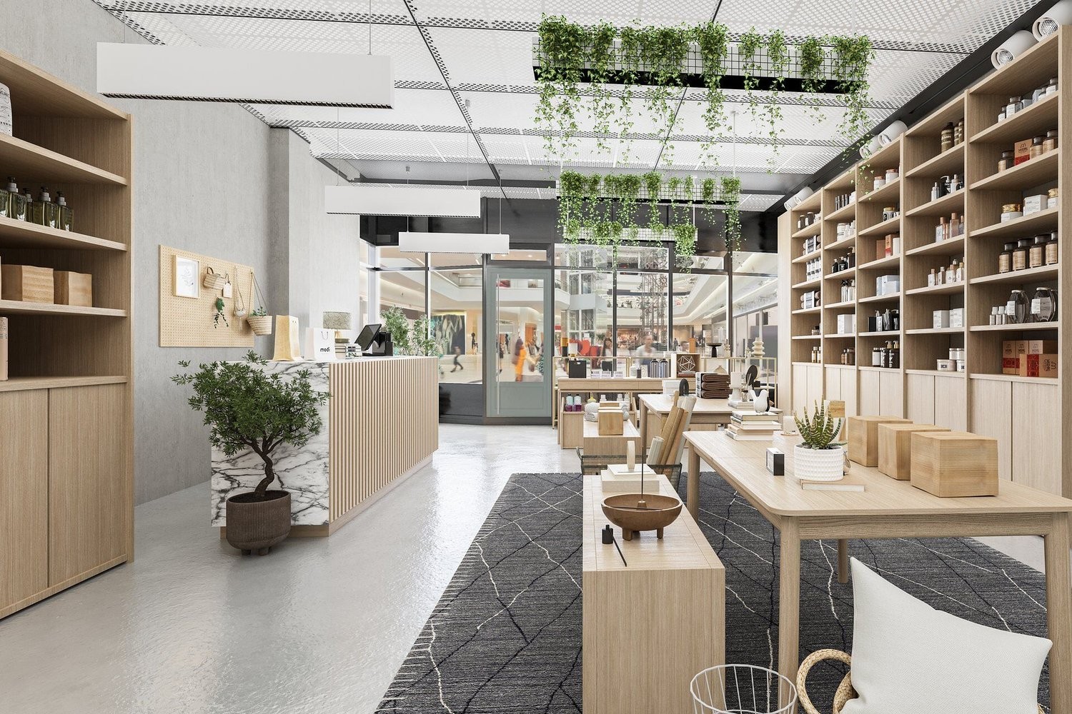 130m² shop