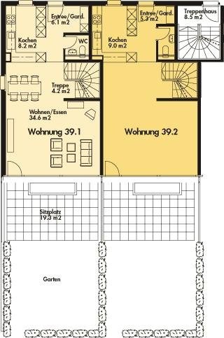 4 ½ rooms duplex, photo 10 of 10